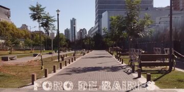 El Pasaje Atacalco que cruza todo el parque Ferroviario