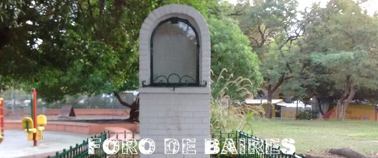 La virgen de Luján desapareció en Plaza Inmigrantes de Armenia