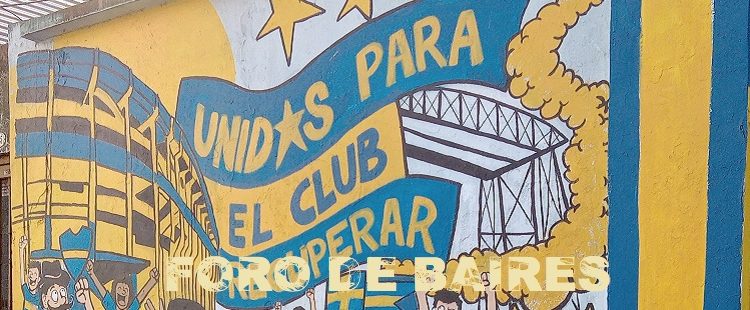 Los amantes de Boca Juniors tiene su propio Arte Urbano en Brandsen 555