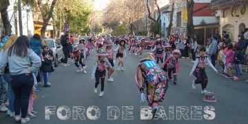Los elegantes de Palermo festejaron el día de la infancia frente a la Parroquia Santa Lucía
