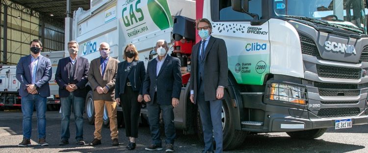 Cliba incorpora su primer camión propulsado a GNC