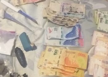 Dos detenidos en hotel de Balvanera con drogas y réplica de arma de fuego