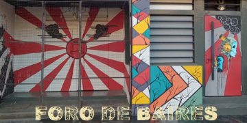 «El Bar Shapo», un lugar graffiteado para estudiantes, y el mundo joven
