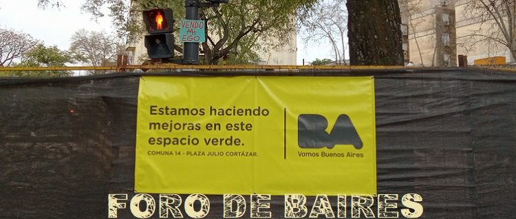 La Plaza Julio Cortázar será puesta en valor