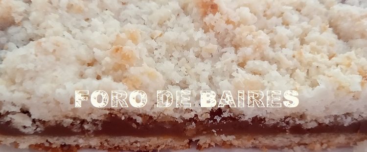 Tarta de coco y dulce de leche, otro manjar criollo en la mesa de todos