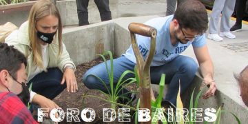 Se puso en valor la plazoleta Scholem Aleijem en el barrio de Almagro