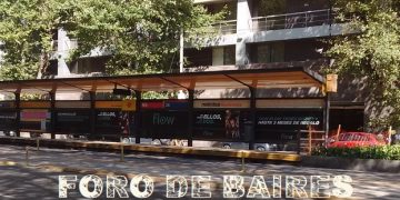 La Av. Juan B. Justo con miras al Metrobús y al Tren Azul