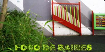 Un Patio sin nombre pinta la cuadra de Paraguay al 5100