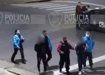 Gracias a las cámaras de seguridad, cayeron los «Rompeportones de Palermo»