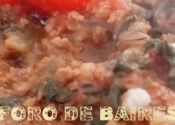 Arroz con carne y verduras, una buena alternativa para arreglárselas mejor