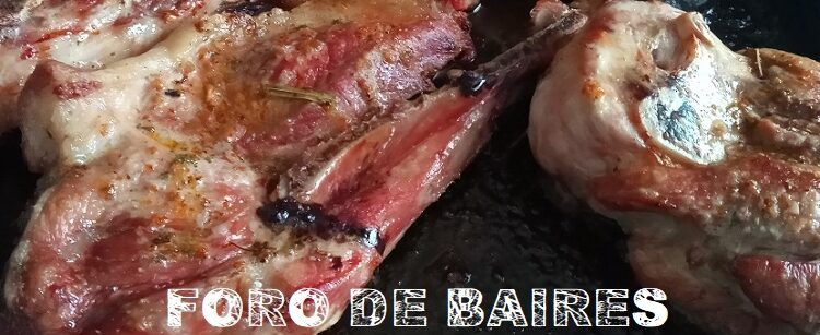 Bajo la carne del freezer, la descongelo en el horno y en cinco minutos comemos