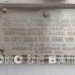 Una placa en Palermo anuncia que allí vivió Jorge Luis Borges