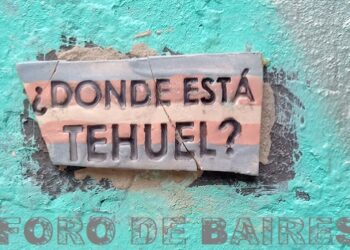 «¿Dónde está Tehuel?»: las esquinas de Palermo lo buscan