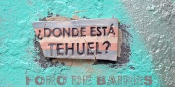 «¿Dónde está Tehuel?»: las esquinas de Palermo lo buscan