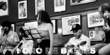 Barlu Gipsy Band (Jazz Gitano) se presentó ayer en «La Biela»