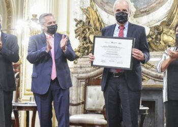 “Quiero que la Argentina ponga en valor a sus investigadores y a sus científicos”, dijo el presidente