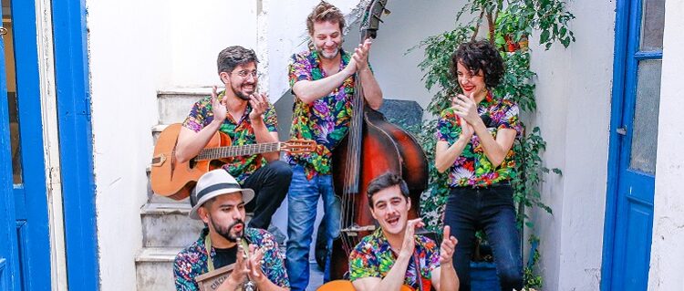 El quinteto «Pegó Swing» se presentará en el Café Margot