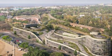 Avanza la obra del Paseo Gigena, en Palermo