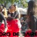 Se realizó una batucada en Plaza Inmigrantes de Armenia con festejos y molestias de los vecinos