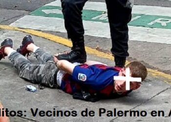 Delincuente encontrado en la calle El Salvador y Thames