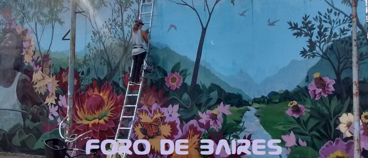 A sólo dos días de haberse pintado un mural dedicado a la mujer en Palermo, fue vandalizado por inadaptados