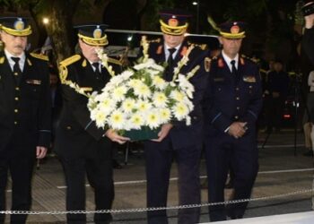 Miguel y D’Alessandro inauguraron el Monumento a los Policías y Bomberos de la Ciudad Caídos en cumplimiento del deber