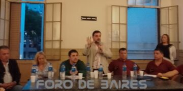 Se realizó en Palermo el Foro de Seguridad (FOSEP) junto a vecinos y autoridades de la comuna