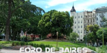 La Plaza Roma, un bello pulmón verde en el barrio de San Nicolás