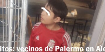 Pequeño delincuente en el Carrefour Express de Serrano y Pasaje Soria
