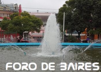 La fuente de la Plaza «Inmigrantes de Armenia» fue puesta en valor
