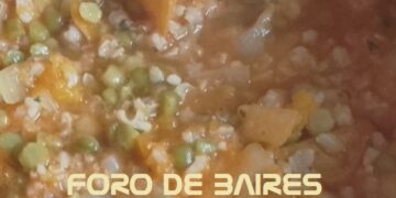 El guiso de arroz integral con verduras debe ser una buena alternativa a la carne de todos los días