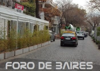 La moda que se impuso en los Bares de Palermo con los «Decks» o las áreas peatonales transitorias