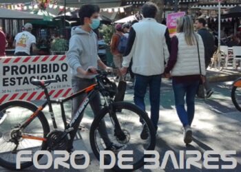 Los vecinos de Palermo pasearon a pesar del frío pero olvidaron el cumpleaños del barrio