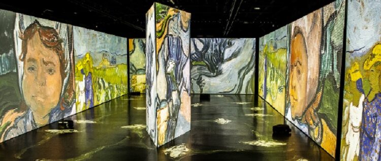 Continúa la muestra «Imagine Van Gogh, a unique cultural project» en la Rural de Palermo