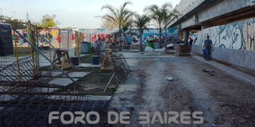 Continúan las obras del nuevo canil en el Parque Ferroviario