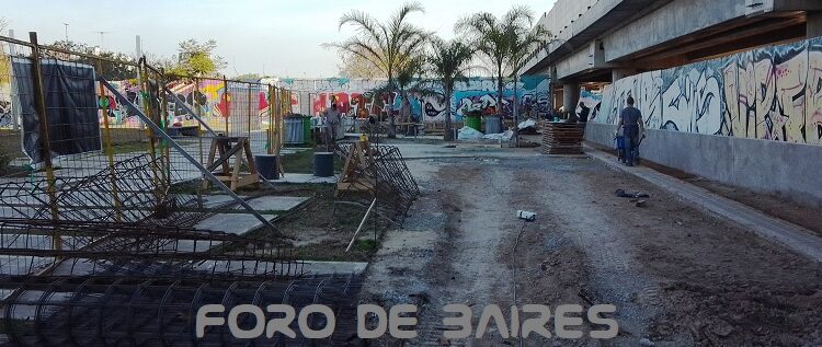 Continúan las obras del nuevo canil en el Parque Ferroviario