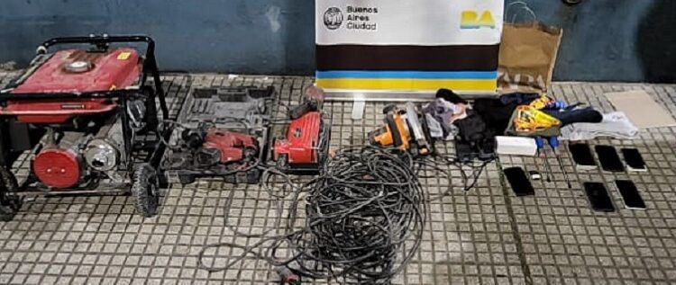 La Policía de la Ciudad capturó a cuatro delincuentes, autores de millonario robo de relojes en un shopping