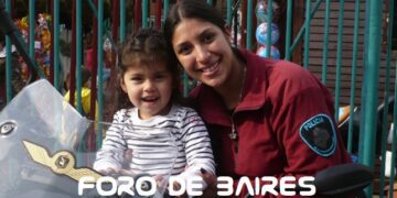En Plaza «Inmigrantes de Armenia» se festejó el día del niño junto a la Policía de la Ciudad y vecinos