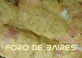 Bastoncitos rebozados de arroz con jamón y queso o mozzarella