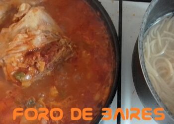 Tallarines con tuco y pollo, y «Mangia come Dio comanda»