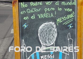 Hoy Juega Argentina y «Varela Varelita» lo transmite para los vecinos del barrio