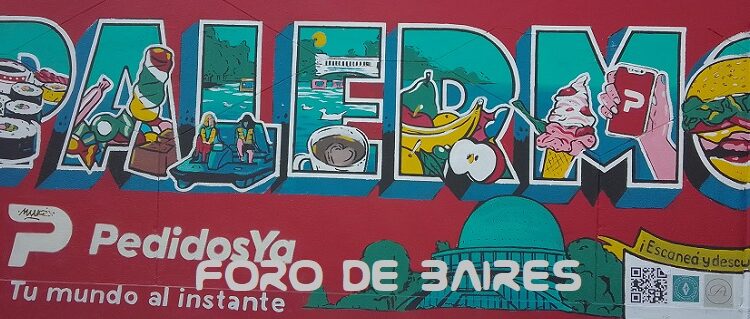Un tour por los graffitis y mensajes multicolores de Palermo