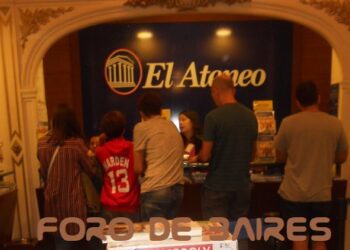 La cadena de librerías «El Ateneo» fue declarada de interés cultural por la Legislatura porteña