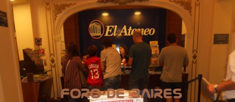 La cadena de librerías «El Ateneo» fue declarada de interés cultural por la Legislatura porteña
