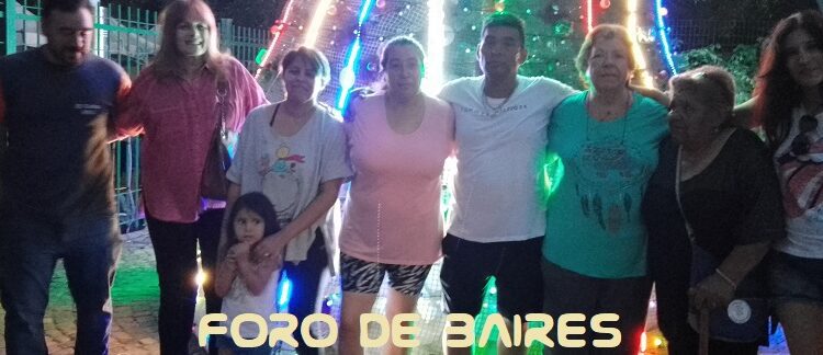 Se inauguró el Árbol de Navidad Sustentable en Plaza Inmigrantes de Armenia