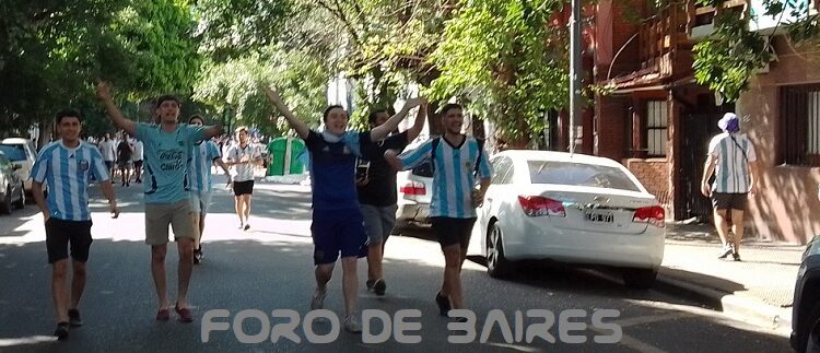 Así festejó Palermo el triunfo mundial de la Argentina Qatar 2022
