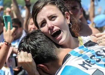 Una multitud de fanáticos festejó la consagración argentina en el Parque Seeber