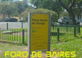 La Plaza Martín de Alzaga reaparece entre bosques y parques de Palermo