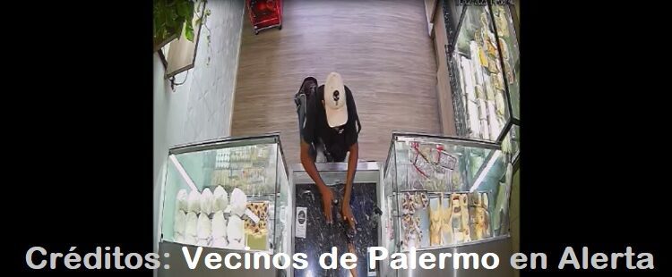 Un delincuente intenta robar en el local de Godoy Cruz 1745