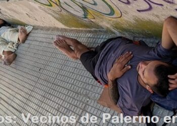 Tres «patoteros al hilo» en Pasaje Soria y Uriarte